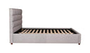 Takio Queen Bed Light Grey
