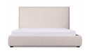 LUZON QUEEN BED TALL HEADBOARD WHEAT