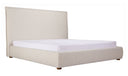 Luzon King Bed Tall Headboard Wheat