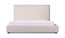 Luzon King Bed Tall Headboard Wheat