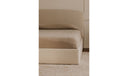 Joan Queen Storage Bed Cream
