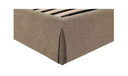Joan Queen Storage Bed Taupe