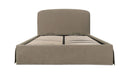 Joan Queen Storage Bed Taupe