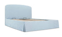 Joan Queen Storage Bed Light Blue