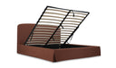 Joan King Storage Bed Rust
