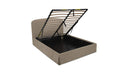Joan King Storage Bed Light Taupe