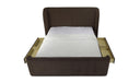 Sophia Queen Storage Bed Brown