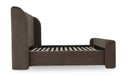 Sophia Queen Storage Bed Brown