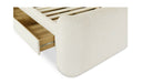Sophia Queen Storage Bed Cream
