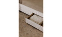Sophia King Storage Bed Cream