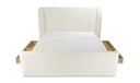 Sophia King Storage Bed Cream