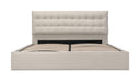 Sebastion King Storage Bed Cream
