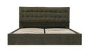 Sebastion King Storage Bed Green