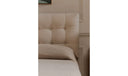 Sebastion Queen Storage Bed Cream