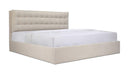 Sebastion Queen Storage Bed Cream