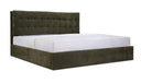 Sebastion Queen Storage Bed Green