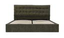 Sebastion Queen Storage Bed Green
