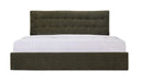 Sebastion Queen Storage Bed Green