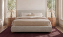 Beau King Storage Bed Speckled Light Grey