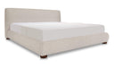 Beau King Storage Bed Speckled Light Grey