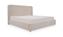 Simon Queen Storage Bed Flecked Beige