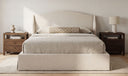 Weston Queen Storage Bed Cream