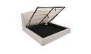Weston Queen Storage Bed Cream