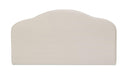 Maggie King Storage Bed Cream