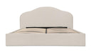 Maggie King Storage Bed Cream