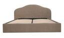 Maggie King Storage Bed Taupe