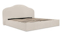 Maggie Queen Storage Bed Cream