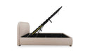 Colin King Storage Bed Light Brown