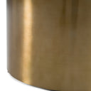 Rocky - Glam White & Gold Coffee Table