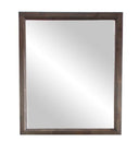 Roger - Mid-century Acacia Mirror