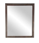 Roger - Mid-century Acacia Mirror