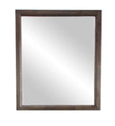 Roger - Mid-century Acacia Mirror