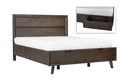 Roger - Mid-century Acacia Bed