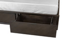 roger - mid-century acacia bed