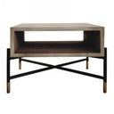 Mars - Modern Grey & Dark Grey Fabric Sofa