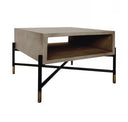 Walker Modern Concrete & Metal Console Table