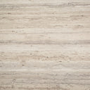 Roma - Modern Faux Travertine + Gold Bookcase