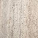 Roma - Modern Glass + Faux Travertine Reversible Desk
