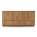 Roma - Modern Oak + Gold Dresser