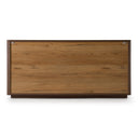 Roma - Modern Walnut + Gold Dresser