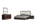Romano Italian Modern Ebony Mirror