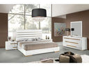Juliet Italian Modern White & Rosegold Mirror