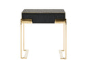 Rothsay - Modern Wenge + Gold Nightstand