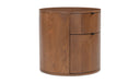 Theo 2 Drawer Nightstand Brown