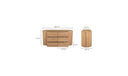 Theo 6 Drawer Dresser Natural