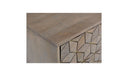 Corolla Nightstand Light Grey
